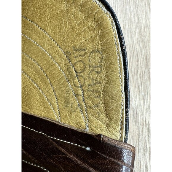 Crary Portland, Oregon Handmade Custom Cowboy Boots Men’s Size 11 D main image 6